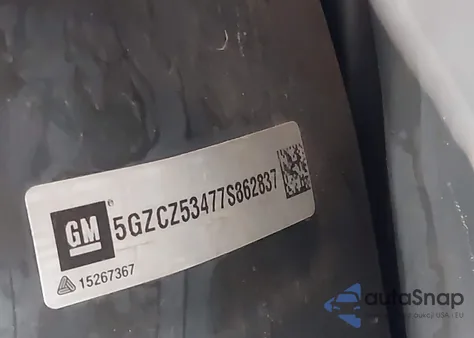 2007 Saturn Vue V6 z USA, uszkodzony, nr VIN 5GZCZ53477S862837